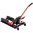 thumbnail image 3 of Trilenars Hydraulic Motorcycle Lift Jack, 1500 LB Capacity ATV Scissor Lift Jack, Portable Motorcycle Lift with 4 Wheels, HydrAulic Pedal Lift for Motorcycle ATV UTV Powersports, 3 of 9