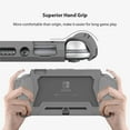 thumbnail image 4 of XIHAMA Switch Lite Case Protective Case for Nintendo Switch Lite, Case Compatible with Nintendo Switch Lite Hand Grip Case with Detachable TPU+Built-in PC Screen Protector & 2 x Thumb Grip Caps, 4 of 6