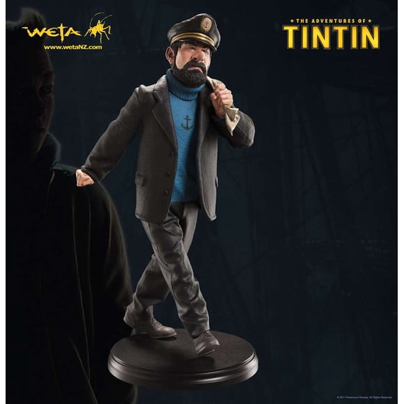 The Adventures of Tintin - The Secret of the Unicorn Captain Haddock 12 Inch 1/6 Scale Resin Statue