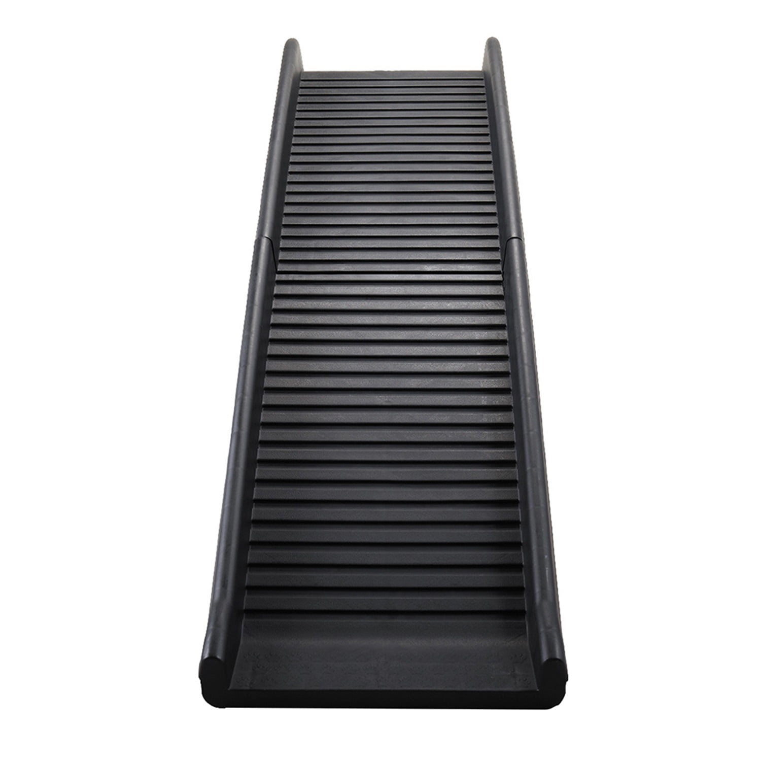 Pefilos 63" Folding Car Ramp for Medium and Small Dogs, Portable Dog Ramp for Truck, Pet Ladder with Steel Frame, Black Pefilos 63" Folding Car Ramp for Medium and Small Dogs, Portable Dog Ramp for Truck, Pet Ladder with Steel Frame, Black