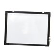 thumbnail image 4 of Pizarra blanca magnética de doble cara, marco de aluminio para colgar en la pared, pizarras blancas de borrado en seco para puerta, niños, , Los 40x60cm Baoblaze Pizarra, 4 of 8