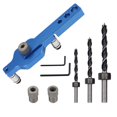 thumbnail image 1 of MesaSe Outil de Perçage et de Localisation Auto-Centré Kit de Perçage Jig 6810mm pour Menuiserie DIY, 1 of 7