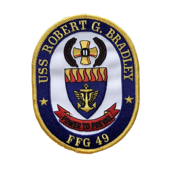 USS ROBERT G. BRADLEY FFG-49 Patch Sew On