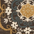 thumbnail image 5 of SAFAVIEH Wyndham Brendanus Floral Area Rug, Eggplant/Multi, 2'6" x 4', 5 of 6