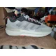 thumbnail image 1 of Men's sz 13 Adidas Avryn Grey / Solar / Red Athletic Trainer Shoes - MINT, 1 of 6