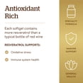 thumbnail image 4 of Complemente Solgar Resveratrol con extracto de vino tinto 250 mg, 4 of 6