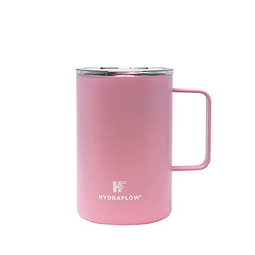 Hydraflow Parker 17oz Triple Wall Vacuum Insulated Mug Stainless Steel Coffee Mug with