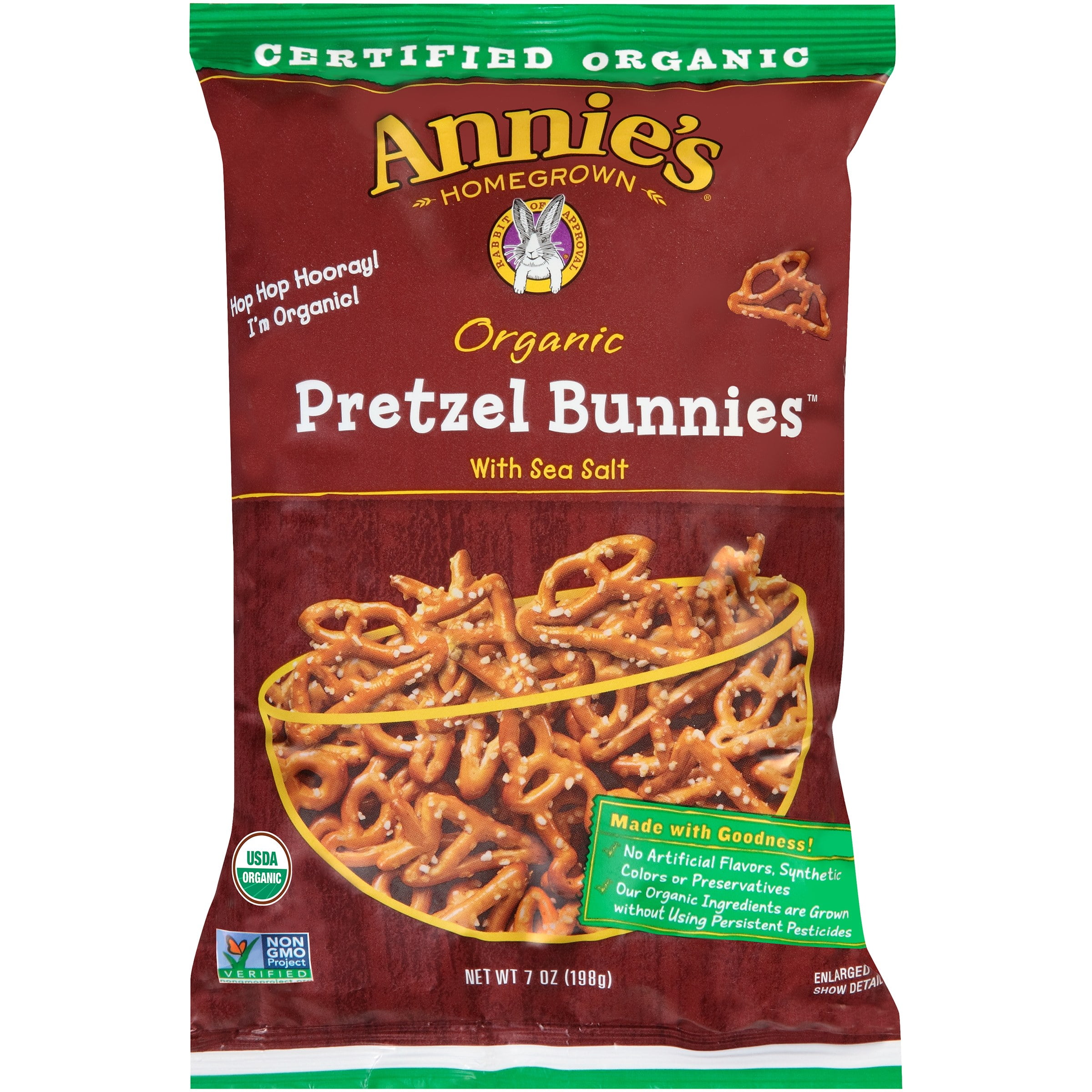 Annie's Organic Pretzel Bunnies Pretzels 7 oz by Annie's Homegrown