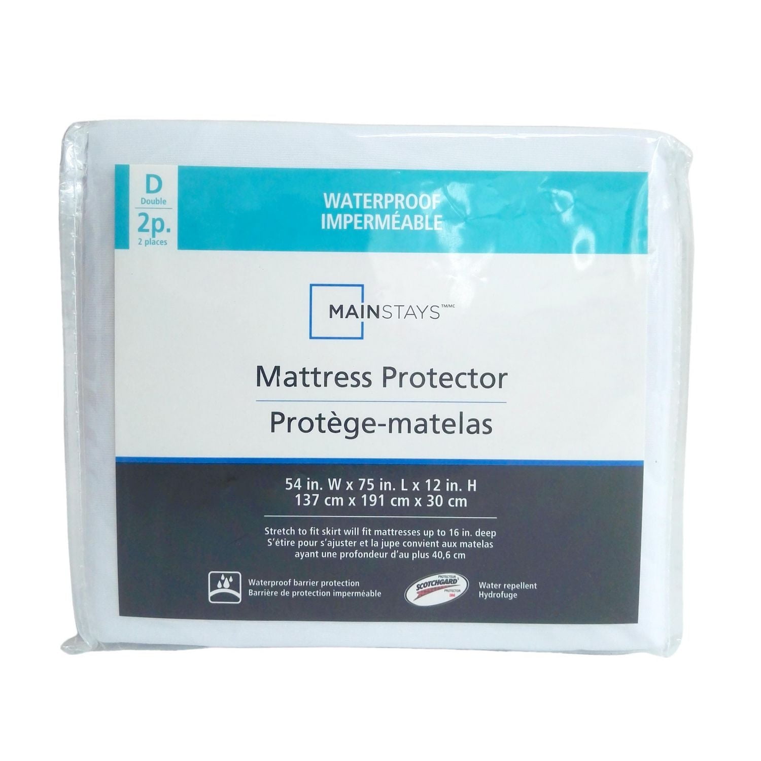 Mainstays Water Proof Mattress Protector