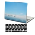 thumbnail image 1 of KSK KAISHEK Hard Case Compatible with Newest MacBook Pro 13"( Retina Display Touch Bar, 2022 - 2016) + Black Keyboard Cover Model A2338 M1&A2289&A2251&A2159&A1989&A1706&A1708 Blue series A 0379, 1 of 5