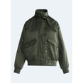 thumbnail image 6 of Free Assembly Women's Bow Tie Bomber Jacket, Sizes XS-XXL, 6 of 6