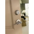 thumbnail image 2 of Kwikset Smartkey Tustin Entry Leverset Satin Nickel, 2 of 7