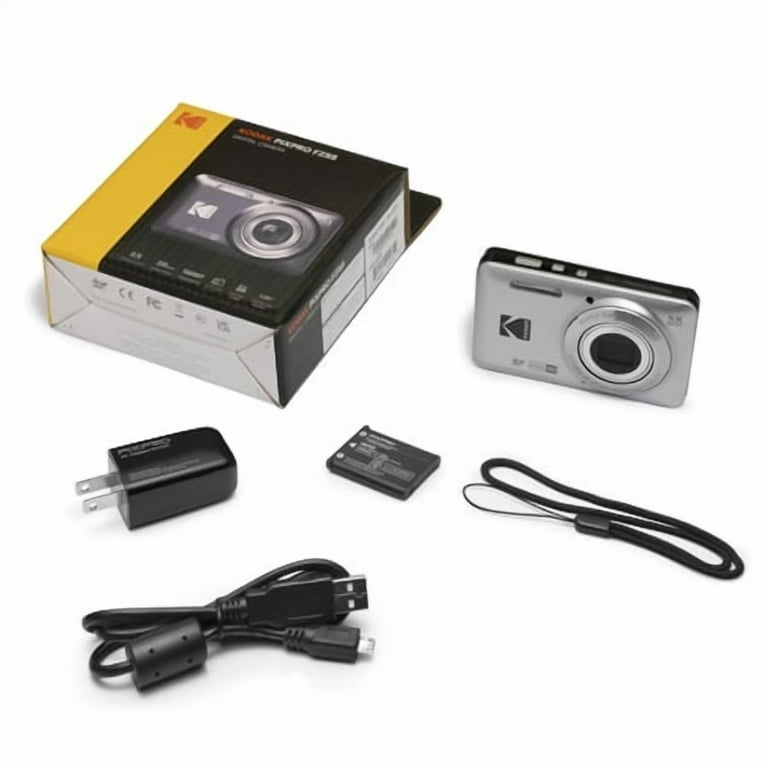 PIXPRO FZ55 Friendly Zoom Digital Camera, Silver - Walmart.com