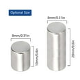 thumbnail image 3 of Spencer 40Pcs 8x20mm N45 Strong Cylinder Magnets Block Rare Earth Neodymium Magnets Permanent Magnetic Cylinder, 0.3 x 0.8 inch, 3 of 11