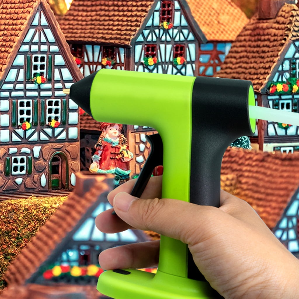 USB Rechargeable Mini Glues Guns with Fast Preheating for Kids DIY School Craft