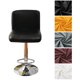 thumbnail image 2 of Funda de cuero elástica para taburete de bar, funda para silla de respaldo bajo, funda para silla de bar para el hogar, 2 of 5