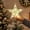 C, variant on Christmas Tree Topper with Warm Lights, Silver Star Tree top | Hollow-Out Double-Sided Glittered Tree Topper, Lighted Xmas Tree Topper for Holiday Christmas Tree Decoration