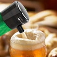 thumbnail image 3 of Bubbler Beer Foamer Fabricante de espuma de cerveza Funciona con pilas Operación con un botón Espuma rápida Máquina portátil de espuma de cerveza para cerveza embotellada ANGGREK Otros, 3 of 8