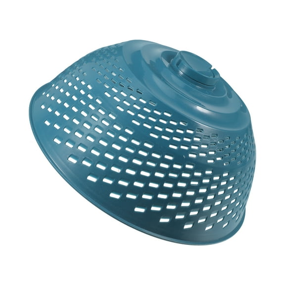 HEMOTON Blue Mesh Food Tent Cover for Kitchen Use Made of Plastic Adjustable Size Fits Round Plates