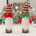 thumbnail image 2 of ZHaobin Christmas Decorations Sprite Figurines Gnomes Goblins Christmas Wine Bottle Cover for Party Dinner Table Decorations New Year (H-JT247), 2 of 7
