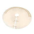 thumbnail image 5 of HGTV Home Collection by National Tree Company Christmas Tree Skirt, Cream,  Fringe Detail, Split Seam, String Ties, 52 Inch, 5 of 5