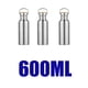 thumbnail image 1 of 3pcs Botella de Agua de Doble Pared 600ml Botella Deportiva de material acero Inoxidable para Actividades Libre Sharpla Botella deportiva de acero inoxidable, 1 of 8