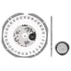 thumbnail image 1 of Movimiento de reloj automático VJ34 accesorios de pieza de repuesto de reloj de cuarzo profesional, 1 of 8