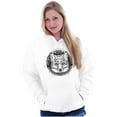 thumbnail image 4 of Spirit Wolf Pack Swirl Symbol Animal Hoodie Sweatshirt Women Men Brisco Brands X, 4 of 6