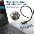 thumbnail image 2 of YIEMEEN Fast USB3.2 C to C Charging Cable, 20Gbps Data Transfer 240W Power 4K60Hz Video, 2 of 8