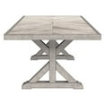 thumbnail image 3 of Ashley Furniture Beachcroft Trestle Patio Dining Table in Beige, 3 of 5