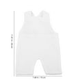 thumbnail image 4 of Newborn Photography Pants Boy Baby Girls' Clothing Clothes Infant Outfits Suspender Trousers White, 4 of 6