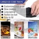 thumbnail image 5 of Silicone Ice Cube Mold, Spherical Ice Cube Molds with Lid, Easy Release, Black, 5 of 5