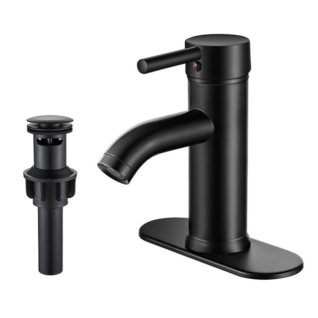 mmirethe 1/2/3 -free Stainless Steel Mixer - Healthy And Durable For Basin RK8109-2+Oval Plate 1 Pc