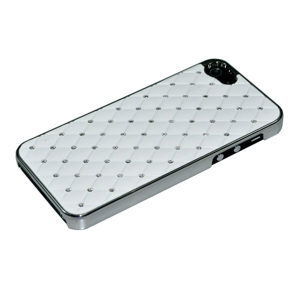 Immoraliteit Donder Versterken AMC Diamond Back Bumper Hard Case Cover for Apple iPhone 5 5S 5G - White -  Walmart.com
