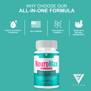 NeuroMax Brain and Memory Support Supplement Neuro Max Capsules, NeuroMax Brain and Memory Multivitamin (60 Capsules)