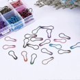 thumbnail image 4 of 300pcs 10 Colour Bulb Safety Pins, Small Pins 10 Assorted Colors, Pear Shaped, 4 of 5