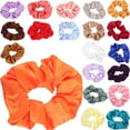 thumbnail image 1 of 20pcs Bays Women Women Skinchies Satin Hair Scrunchies Ponytail de cola elástica para chicas adolescentes, 1 of 6