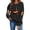 VKOYWKM-ZQR1-Black, variant on VKOYWKM Women's Halloween Print Crew Neck Sweatshirt Cute Spooky Graphic Sweatshirts Oversized Long Sleeve Sweatshirts Fall Pullover