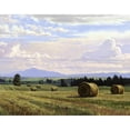 thumbnail image 3 of Moore, Jay 14x12 Black Modern Framed Museum Art Print Titled - Fresh Cut Hay, 3 of 5