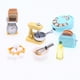 thumbnail image 5 of Casa de muñecas, mini simulación de cocina, accesorios de cocina, escena de juego de comida en miniatura, modelo de horno para gofres y batidor de huevos, 5 of 6