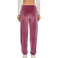 thumbnail image 4 of Velour Tracksuit Pants for Women Winter Velour Pants Tracksuits Yoga Running Sport Pants Casual Velvet Fleece Jogger Pant, 4 of 6