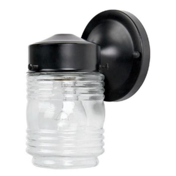 Capital Lighting 9946BK 7-1/2" Tall Outdoor Wall Sconce - Black