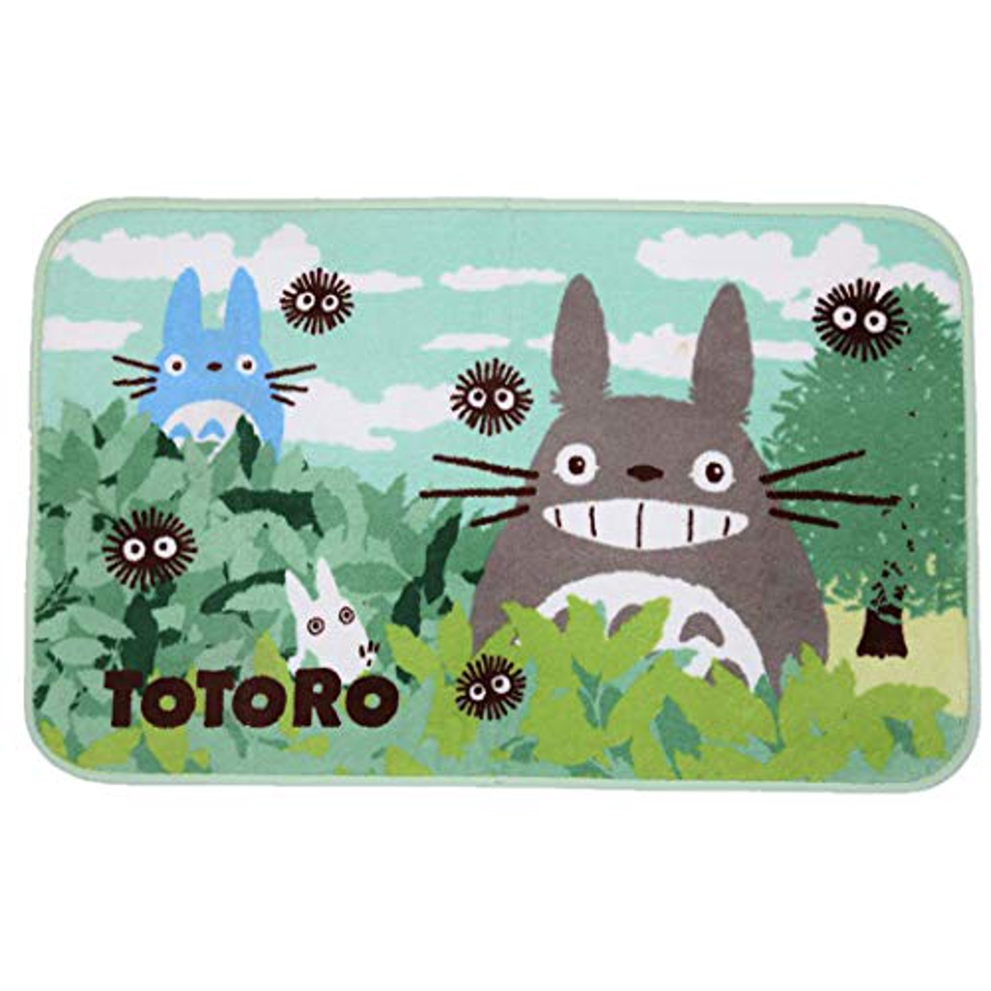 Super Soft Memory Foam Bath Mat Non Slip Absorbent Super Cozy Velvet Bathroom Rug Carpet Cute Totoro Design Door Mat Kitchen Mat 1968x3149 Inch Walmart Canada