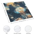 thumbnail image 3 of Nawy Jellyfish Cloth Napkins Polyester Home Decor Gift 4 PCS, 3 of 7