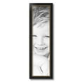thumbnail image 2 of ArtToFrames 7x27 inch Black Velvet with Gold Picture Frame, Black MDF Poster Frame (4690), 2 of 7