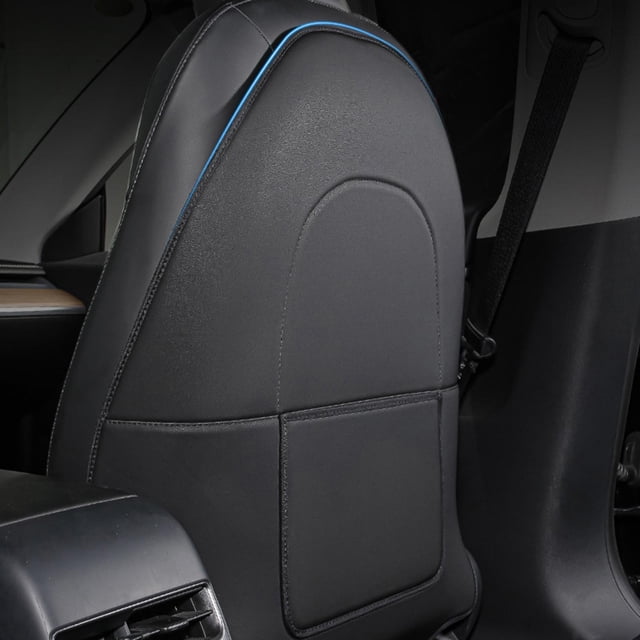 Black Back Seat Protector Vehicles Interior Accessories ,Car Seat Protector ,Durable, 68x42cm, Easy to Install, Car Kick Mat for Y