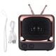 thumbnail image 2 of Altavoz De Sonido De Estilo Clásico, Portátil, Ligero, Inalámbrico, Con Forma De TV, BT, 2 of 7