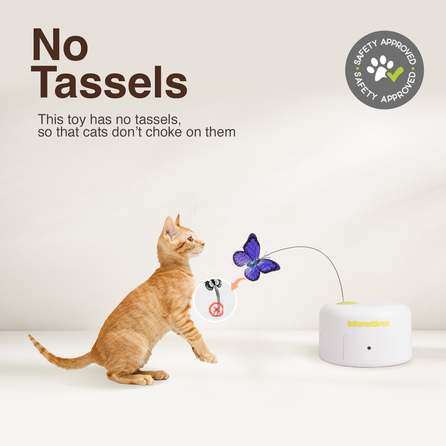 All For Paws Interactive Cat Butterfly Toy photo 6