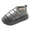 Grey, variant on Gvdentm Toddler Slippers Girl Cute Slippers for Girls Boys Soft Fuzzy Slip-Ons House Shoes with Non-slip Sole, Lined Winter Shoes(White,12)