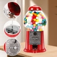 thumbnail image 5 of Vintage Gumball Machine with Stand, Coin Operated Candy Dispenser for 0.7" Gumballs, Red, 18" x 18" x 38", 5 of 9